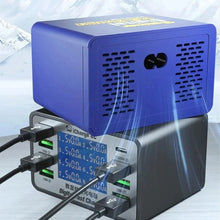 Заредете изображение във визуализатора на галерията – MECHANIC iCharge 8C 8-Port DC Power Supply PD QC3.0
