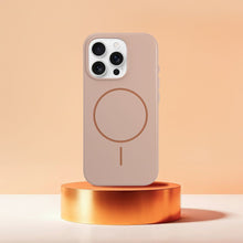 Заредете изображение във визуализатора на галерията – Glossy Mag Cover compatible with MagSafe for IPHONE 15 PRO MAX desert gold
