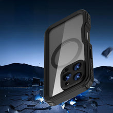 Заредете изображение във визуализатора на галерията – Waterproof case SHELLBOX GT compatible with MagSafe for IPHONE 16 Pro black
