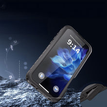 Заредете изображение във визуализатора на галерията – Waterproof case SHELLBOX GT compatible with MagSafe for IPHONE 16 Pro Max black
