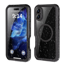 Заредете изображение във визуализатора на галерията – Waterproof case SHELLBOX GT compatible with MagSafe for IPHONE 16 Plus black
