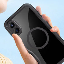 Заредете изображение във визуализатора на галерията – Waterproof case SHELLBOX GT compatible with MagSafe for IPHONE 16 Plus black

