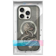 Заредете изображение във визуализатора на галерията – Гръб NIMMY DRAGON (MagSafe) за IPHONE 16 Pro Max сив
