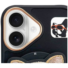 Заредете изображение във визуализатора на галерията – NIMMY case GLASSES COOL DOG compatible with MagSafe for IPHONE 16 black
