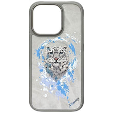Заредете изображение във визуализатора на галерията – NIMMY case PANTHER compatible with MagSafe for IPHONE 16 Pro light gray
