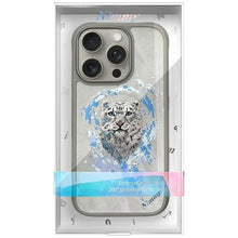 Заредете изображение във визуализатора на галерията – NIMMY case PANTHER compatible with MagSafe for IPHONE 16 Pro light gray
