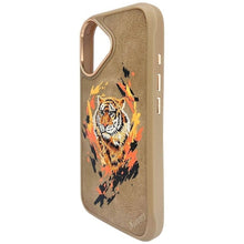 Заредете изображение във визуализатора на галерията – NIMMY case TIGER compatible with MagSafe for IPHONE 16 light brown
