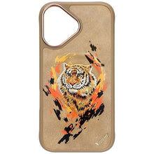 Заредете изображение във визуализатора на галерията – NIMMY case TIGER compatible with MagSafe for IPHONE 16 light brown
