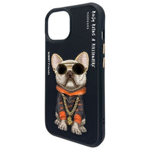Заредете изображение във визуализатора на галерията – Гръб NIMMY GLASSES COOL DOG за IPHONE 15 черен
