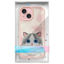 Заредете изображение във визуализатора на галерията – Гръб NIMMY BIG EYED PET 2.0 Cat за IPHONE 15 розов
