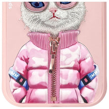 Заредете изображение във визуализатора на галерията – Гръб NIMMY COOL&amp;CUTE 2.0 Cat за IPHONE 15 розов

