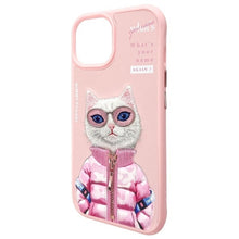 Заредете изображение във визуализатора на галерията – Гръб NIMMY COOL&amp;CUTE 2.0 Cat за IPHONE 15 розов
