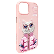 Заредете изображение във визуализатора на галерията – Гръб NIMMY COOL&amp;CUTE 2.0 Cat за IPHONE 15 розов
