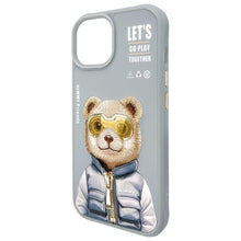 Заредете изображение във визуализатора на галерията – NIMMY case COOL&amp;CUTE 2.0 Bear for IPHONE 15 gray
