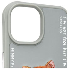 Заредете изображение във визуализатора на галерията – NIMMY case GLASSES COOL CAT for IPHONE 15 gray
