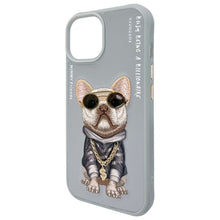 Заредете изображение във визуализатора на галерията – NIMMY case GLASSES COOL DOG for IPHONE 15 gray
