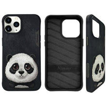 Заредете изображение във визуализатора на галерията – Гръб NIMMY BIG EYED PET 2.0 Panda за IPHONE 15 Pro черен
