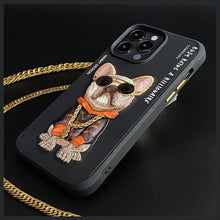 Заредете изображение във визуализатора на галерията – NIMMY case GLASSES COOL DOG for IPHONE 15 Pro black

