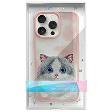 Заредете изображение във визуализатора на галерията – Гръб NIMMY BIG EYED PET 2.0 Cat за IPHONE 15 Pro розов
