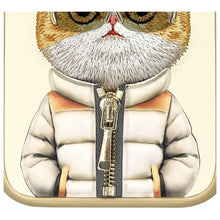 Заредете изображение във визуализатора на галерията – Гръб NIMMY COOL&amp;CUTE 2.0 Cat за IPHONE 15 Pro khaki
