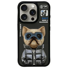 Заредете изображение във визуализатора на галерията – NIMMY case COOL&amp;CUTE 2.0 Dog for IPHONE 15 Pro Max black
