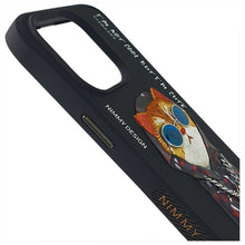 Заредете изображение във визуализатора на галерията – NIMMY case GLASSES COOL CAT for IPHONE 15 Pro Max black
