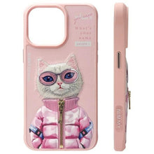 Заредете изображение във визуализатора на галерията – Гръб NIMMY COOL&amp;CUTE 2.0 Cat за IPHONE 15 Pro Max розов
