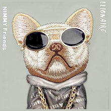 Заредете изображение във визуализатора на галерията – Гръб NIMMY GLASSES COOL DOG за IPHONE 15 Pro Max сив
