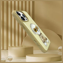 Заредете изображение във визуализатора на галерията – Гръб NIMMY GLASSES COOL DOG за IPHONE 15 Pro Max khaki
