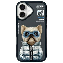 Заредете изображение във визуализатора на галерията – Гръб NIMMY COOL&amp;CUTE 2.0 Dog за IPHONE 16 черен
