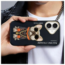 Заредете изображение във визуализатора на галерията – NIMMY case GLASSES COOL DOG for IPHONE 16 black
