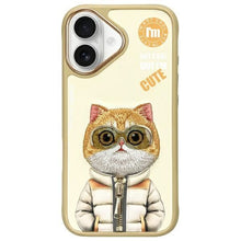 Заредете изображение във визуализатора на галерията – Гръб NIMMY COOL&amp;CUTE 2.0 Cat за IPHONE 16 khaki

