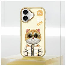 Заредете изображение във визуализатора на галерията – Гръб NIMMY COOL&amp;CUTE 2.0 Cat за IPHONE 16 khaki
