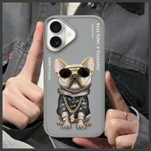 Заредете изображение във визуализатора на галерията – Гръб NIMMY GLASSES COOL DOG за IPHONE 16 сив
