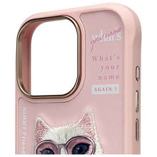 Заредете изображение във визуализатора на галерията – NIMMY case COOL&amp;CUTE 2.0 Cat for IPHONE 16 Pro pink
