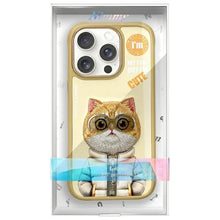 Заредете изображение във визуализатора на галерията – Гръб NIMMY COOL&amp;CUTE 2.0 Cat за IPHONE 16 Pro khaki

