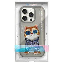 Заредете изображение във визуализатора на галерията – NIMMY case GLASSES COOL CAT for IPHONE 16 Pro Max gray
