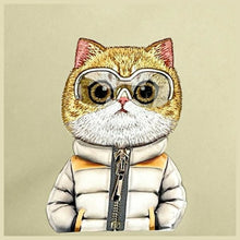 Заредете изображение във визуализатора на галерията – NIMMY crossbody COOL&amp;CUTE 2.0 Cat khaki
