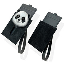 Заредете изображение във визуализатора на галерията – NIMMY card wallet BIG EYED PET 2.0 Panda black

