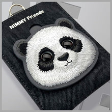 Заредете изображение във визуализатора на галерията – NIMMY card wallet BIG EYED PET 2.0 Panda black

