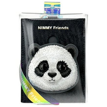 Заредете изображение във визуализатора на галерията – NIMMY card wallet BIG EYED PET 2.0 Panda black
