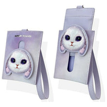 Заредете изображение във визуализатора на галерията – NIMMY card wallet BIG EYED PET 2.0 Rabbit purple
