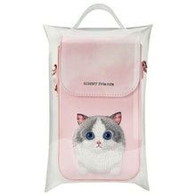 Заредете изображение във визуализатора на галерията – NIMMY phone bag BIG EYED PET 2.0 Cat pink
