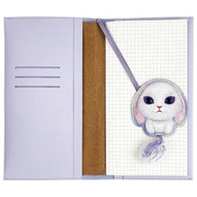 Заредете изображение във визуализатора на галерията – NIMMY set 2in1 notebook + pen BIG EYED PET 2.0 Rabbit purple
