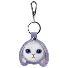 Заредете изображение във визуализатора на галерията – NIMMY set 3in1 phone bag + wallet + gps cover BIG EYED PET 2.0 Rabbit purple
