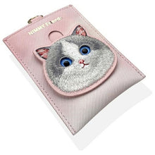 Заредете изображение във визуализатора на галерията – NIMMY set 3in1 phone bag + wallet + gps cover BIG EYED PET 2.0 Cat pink
