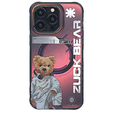 Заредете изображение във визуализатора на галерията – Гръб ZUCK BEAR NEW YORK NEVER SLEEPS MAG compatible with MagSafe for IPHONE 15 Pro Max bronx energy
