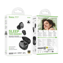 Заредете изображение във визуализатора на галерията – HOCO wireless earphones bluetooth TWS EW200 black
