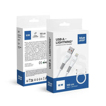 Заредете изображение във визуализатора на галерията – BLUE STAR cable USB A to Lightning 2A 12W DC99I 1 m white
