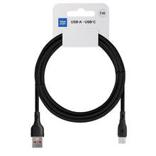 Заредете изображение във визуализатора на галерията – BLUE STAR ECO cable 3A USB A to Type C PJ68-25-3 1m black
